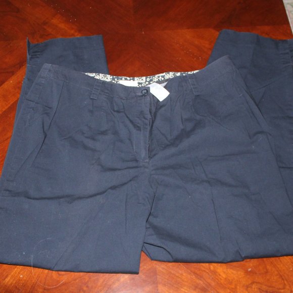 Liz Claiborne Navy Pants - Picture 1 of 2